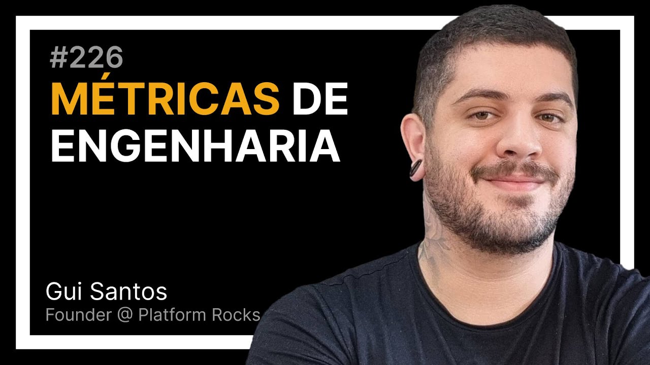 MÉTRICAS DE ENGENHARIA com Gui Santos — Tech Leadership Rocks #226