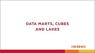 1.5 - Data Marts, Cubes, and Lakes