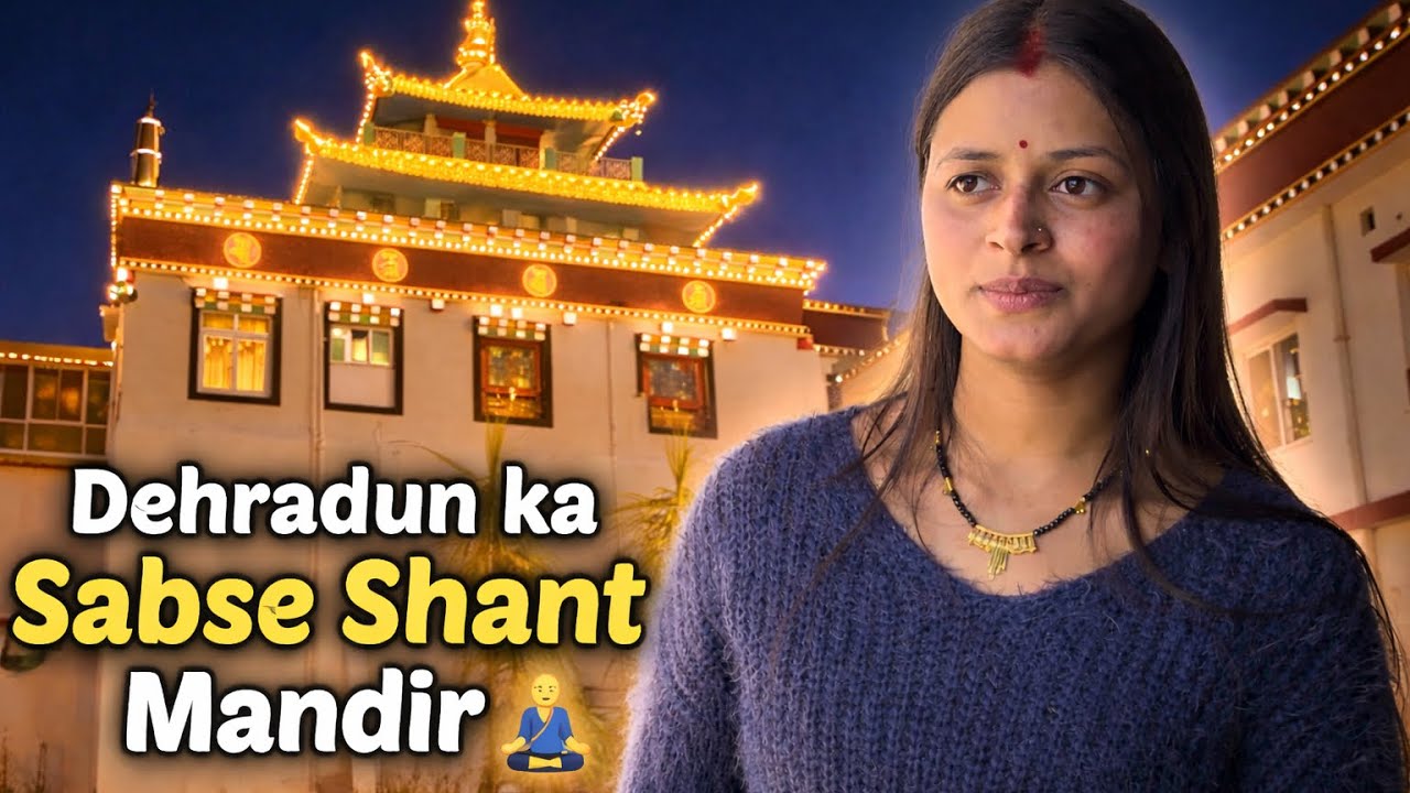 Dehradun Buddha Mandir Darshan 🙏 | Sabse Shant Jagah