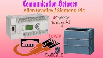 Modbus TCP/IP Communication between Rockwell MicroLogix 1400 PLC & Siemens S7-1200 PLC |