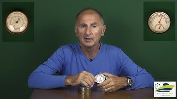 Barômetro e termômetro - De olho no tempo - Minuto Náutico - Marcio Dottori - Vídeo 205