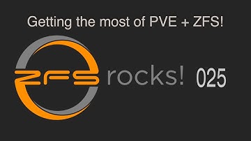 zfsrocks 025 - Getting the most of Proxmox VE and ZFS Part1