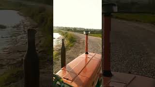 us pind da ki rehna. #foryou #travel #tractorrunning #trendingshorts