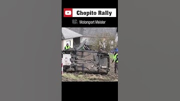 CRASH 🛑 Citroën C2 VTS rolls 😮 #rally #chopito  #fail #crash #rallye #racing #fail  #rallye #wrc