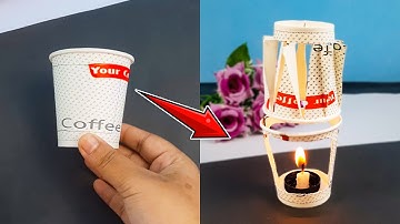 Paper cup rotating using candle - paper cup craft!