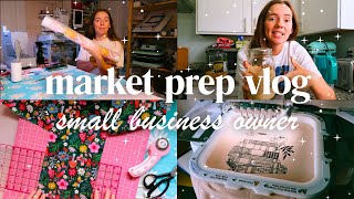 SMALL BUSINESS WEEK IN THE LIFE | Milk Mart Prep | Small Business Diaries | DTF | Studio Vlog #81