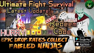 ULTIMATE FIGHT SURVIVAL New Limited Redeem Code 🎁 Claim it now!! | Best Naruto RPG | IDLE screenshot 4