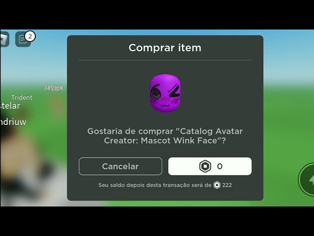 Catalog Avatar Creator: Mascot Wink Face's Code & Price - RblxTrade