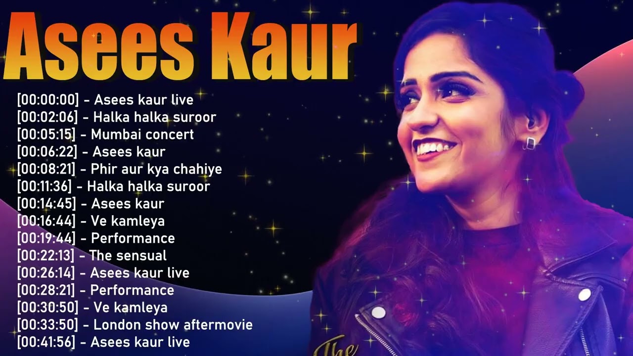 💫 Asees Kaur – A rising star whose songs capture the heart of modern Bollywood music 🎶