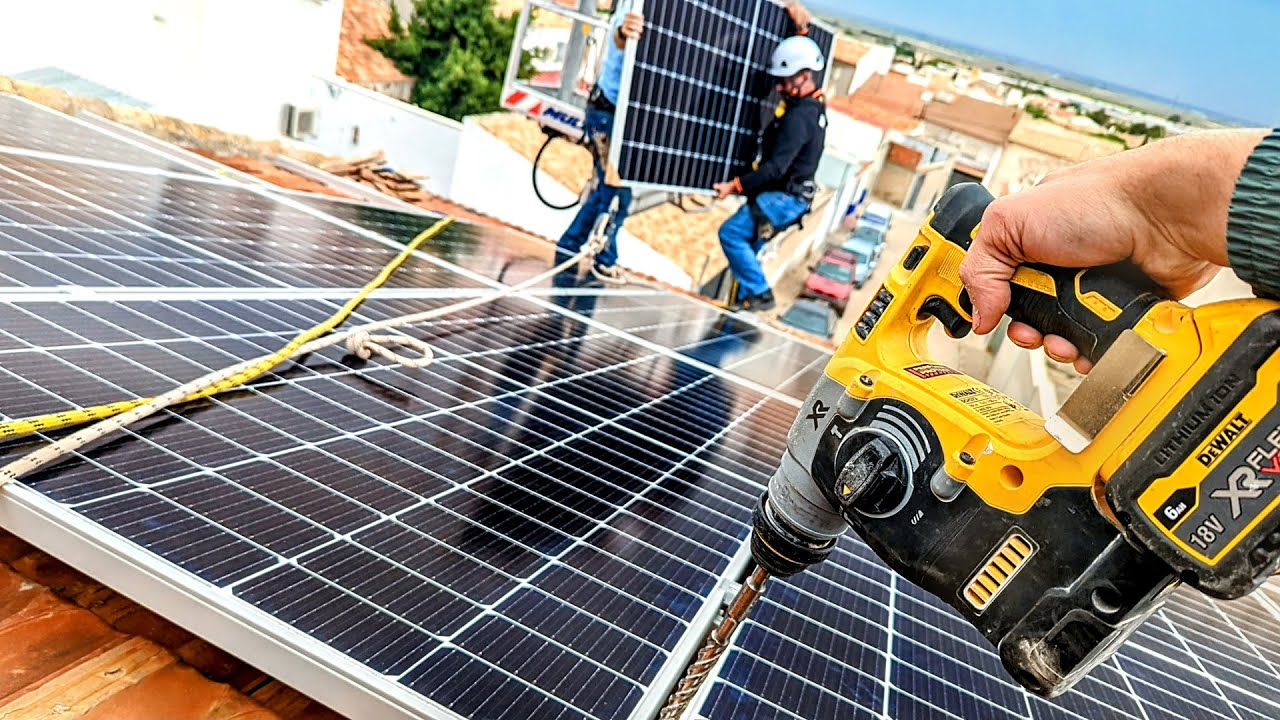 Cómo instalar placas solares para viviendas unifamiliares y chalets?