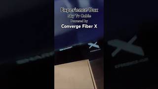 Experience Box Sky Tv Cable Converge Super Fiber X Bryan Enrique