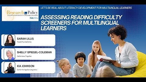 Assessing Literacy Reading Difficulty Screeners for Multilingual Learners