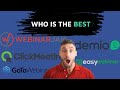 ✅Best Webinar Software Platforms 💯 - Webinarjam, Demio, GoToWebinar, Clickmeeting Compared