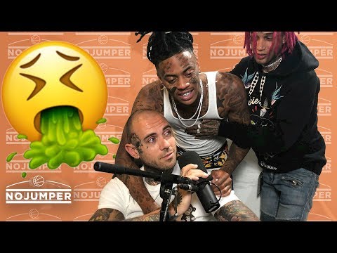 Boonk shows up WASTED to No Jumper, almost pukes on Adam22