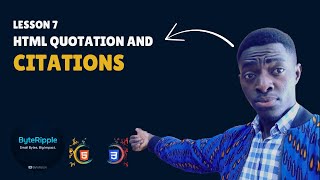 Celebrity HTML Quotations & Citations Explained | Blockquote, Abbr & Cite Profile