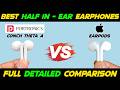 Portronics Conch Theta A vs Apple EarPods 3.5MM 🔥🔥| Best Half - In Ear Wired Earphones