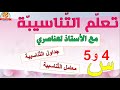 شرح التناسبية بسهولة 