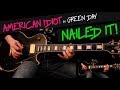 American Idiot - Green Day guitar cover by GV + chords