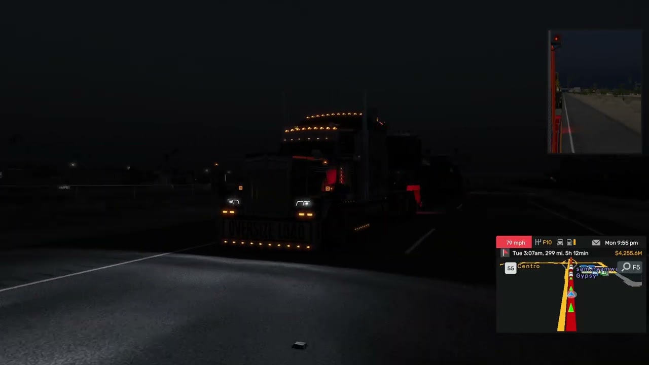 American Truck Simulator | Convoy | Sprayer from Los Angeles to Tucson