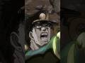 Dio's steam roller attack #jojo_anime #StardustCrusaders
