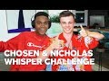 IT's Nicholas Hamilton & Chosen Jacobs Play RAW's Whisper Challenge