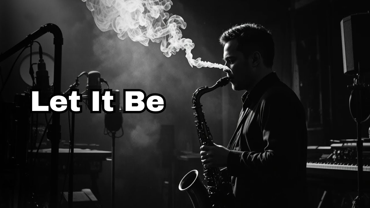 Let It Be – Slow Blues Jazz | Gritty Male Vocal & Saxophone | Soulful Storytelling Blues