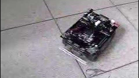 C baisc语言编程坦克车机器人RP5一车多智能，TV遥控展示