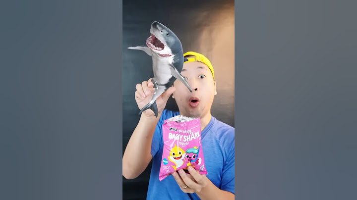 Snack Baby Shark🦈 #asmr #mukbang #makansesuaiemoji #babyshark #pinkfong #mommyshark #daddyshark