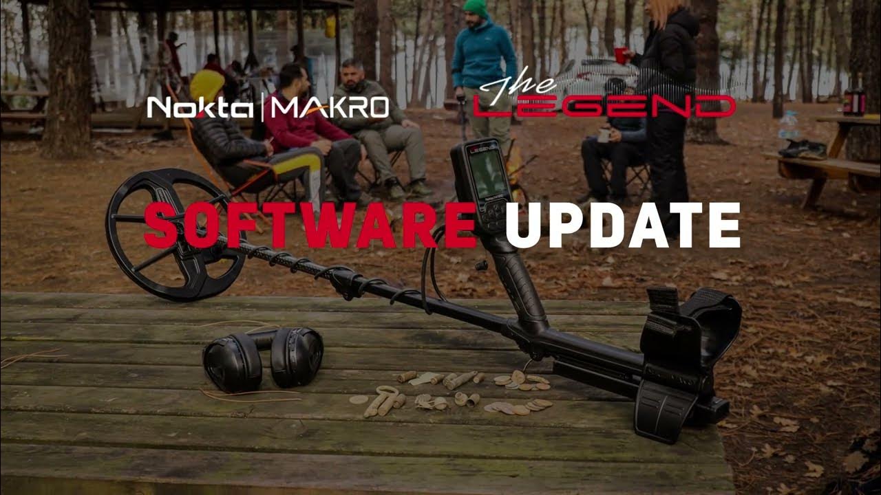 Nokta The Legend New Software Update - YouTube