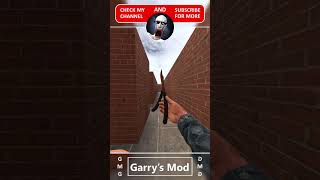 😂Chase Funny SCP 096 in maze #gmod #usa #shorts #sandbox
