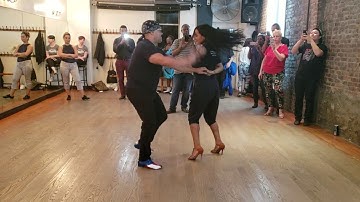 On2 Salsa Demonstration for Students at Salsa Salsa