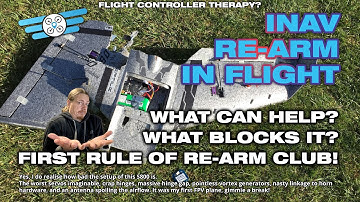 Re-arming in flight with INAV