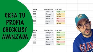 Crea tu propia Checklist en 5 minutos: Casilla de Verificación y Menú Desplegable - Google Sheets