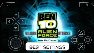 (Best Settings) Ben 10 Alien Force Vilgax Attacks Game Android | PPSSPP Emulator | hindi screenshot 5
