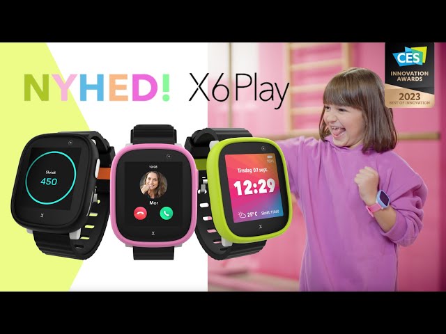 privatliv Fugtig ressource Xplora introducerer nyt X6Play premium smartwatch til børn - YouTube