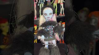 MAKING A SHADOW ABBEY BOMINABLE CUSTOM MONSTER HIGH DOLL! #shorts #monsterhigh