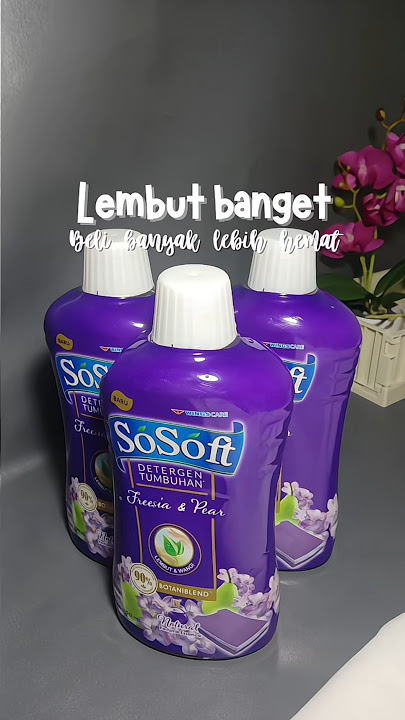 sosoft paket 3 📎 LINK beli klik bio ( koleksi umma ) no. 34 #detergentcair #detergentsosoft