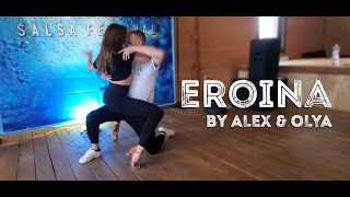 EROINA - DJ Cat Bachata Remix | ALEX & OLYA Bachata Dance