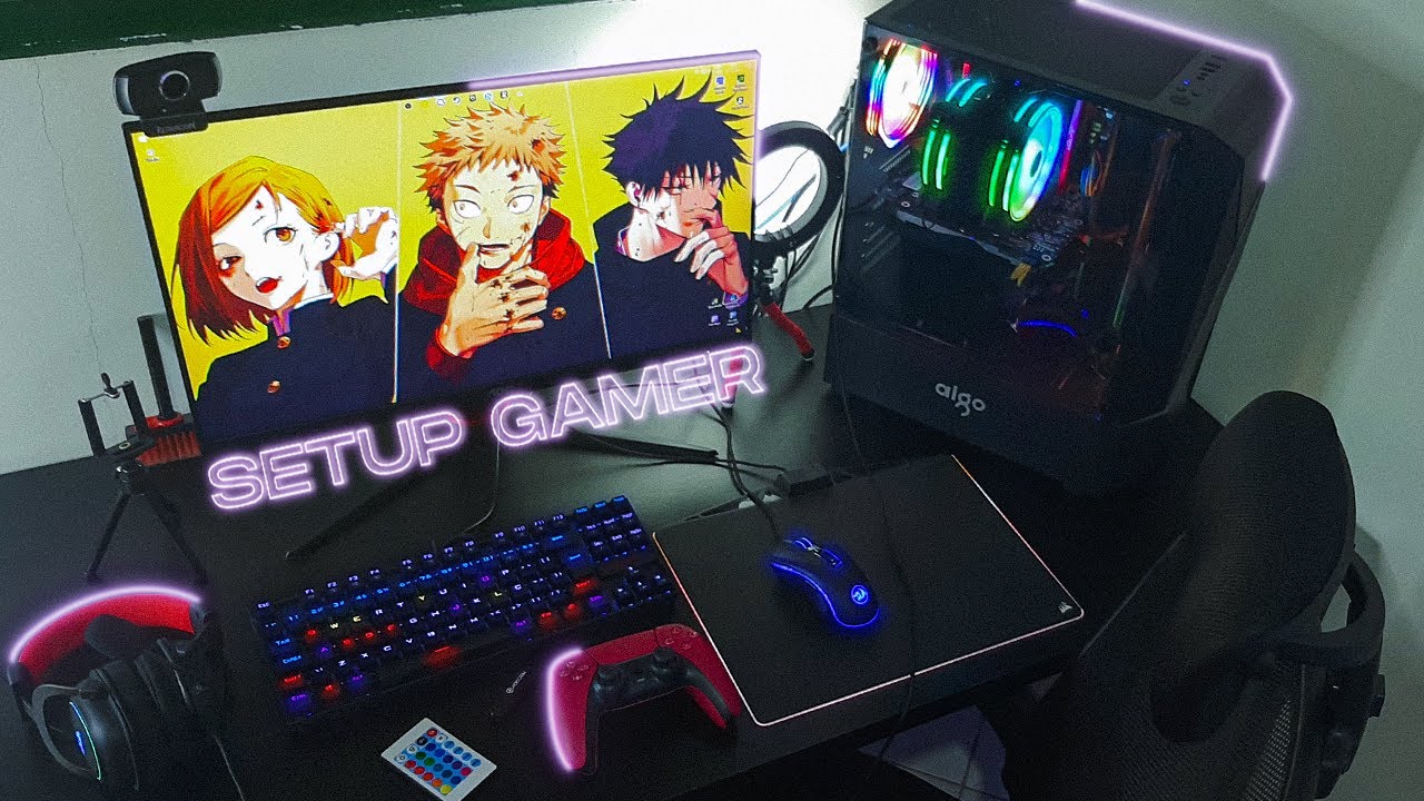 TOUR PELO MEU SETUP GAMER 2022 PARA STREAM - YouTube