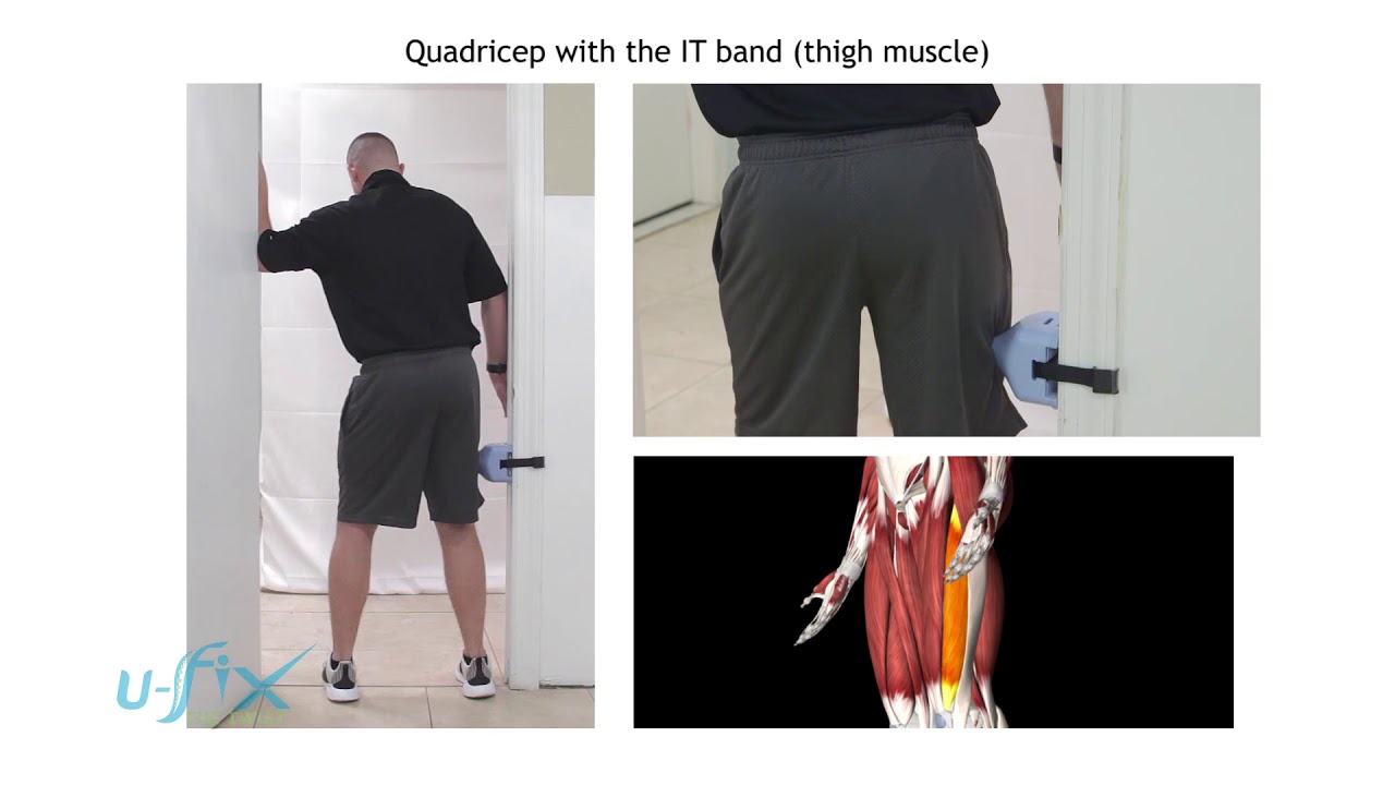 SL9 Quadricep with IT band (thigh muscle) YouTube