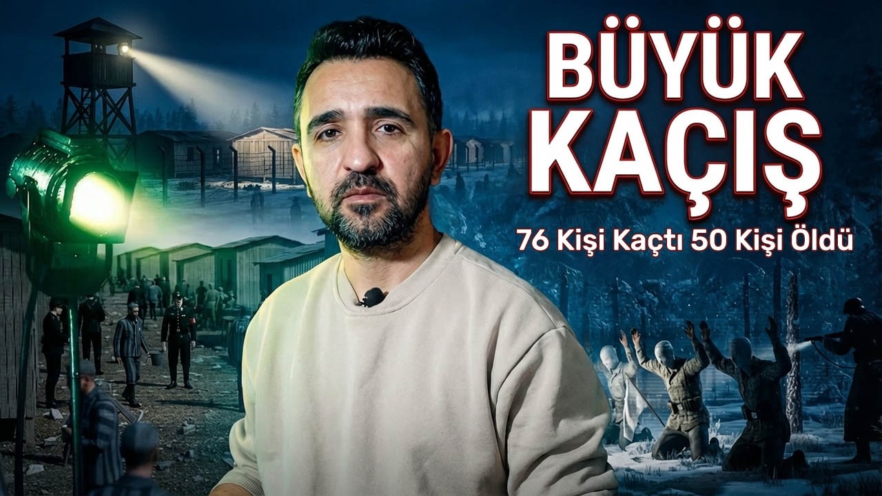 76 Adam Kaçtı… 50’si Öldürüldü  Büyük Kaçış