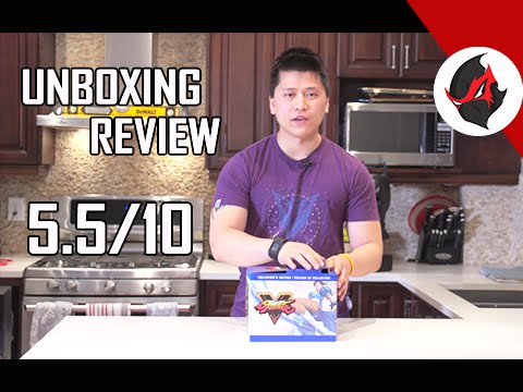 Street Fighter V Collector&rsquo;s Edition Unboxing + Review - 5.5/10