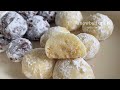 材料4つ！電子レンジで3分だけ！簡単スノーボール作り方 Snowball 눈덩이