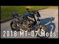 2018 Yamaha MT-07 | Modifications