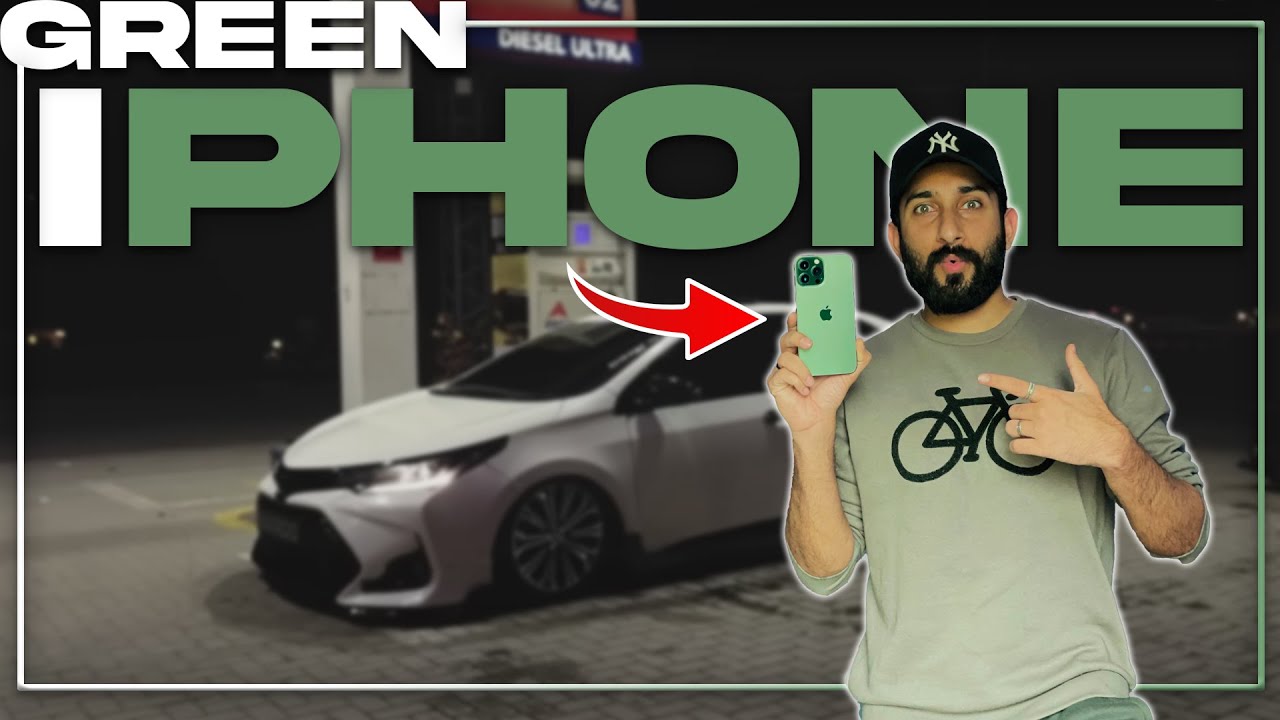 The Green IPHONE is so DOPE!
