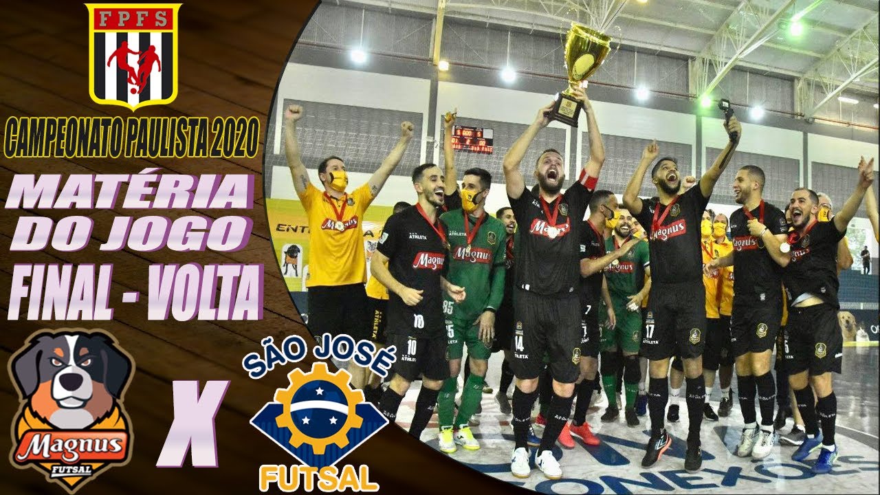 MAGNUS CAMPEÃO! Matéria do Jogo Magnus X São José