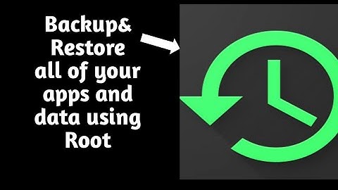 Backup All of your Apps& Restore all apps after installing New GSI Rom in 2020