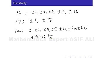 If a/b and b/c, then a/c.  An easy proof Number Theory Lecture