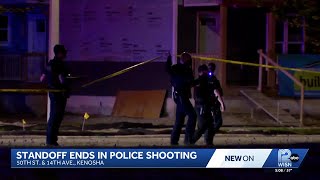 Kenosha stand off ends with police shooting