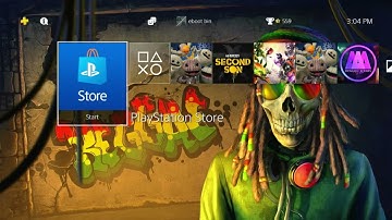 XPOSED - Rasta Reggae Skull Dynamic Theme (PS4 theme)